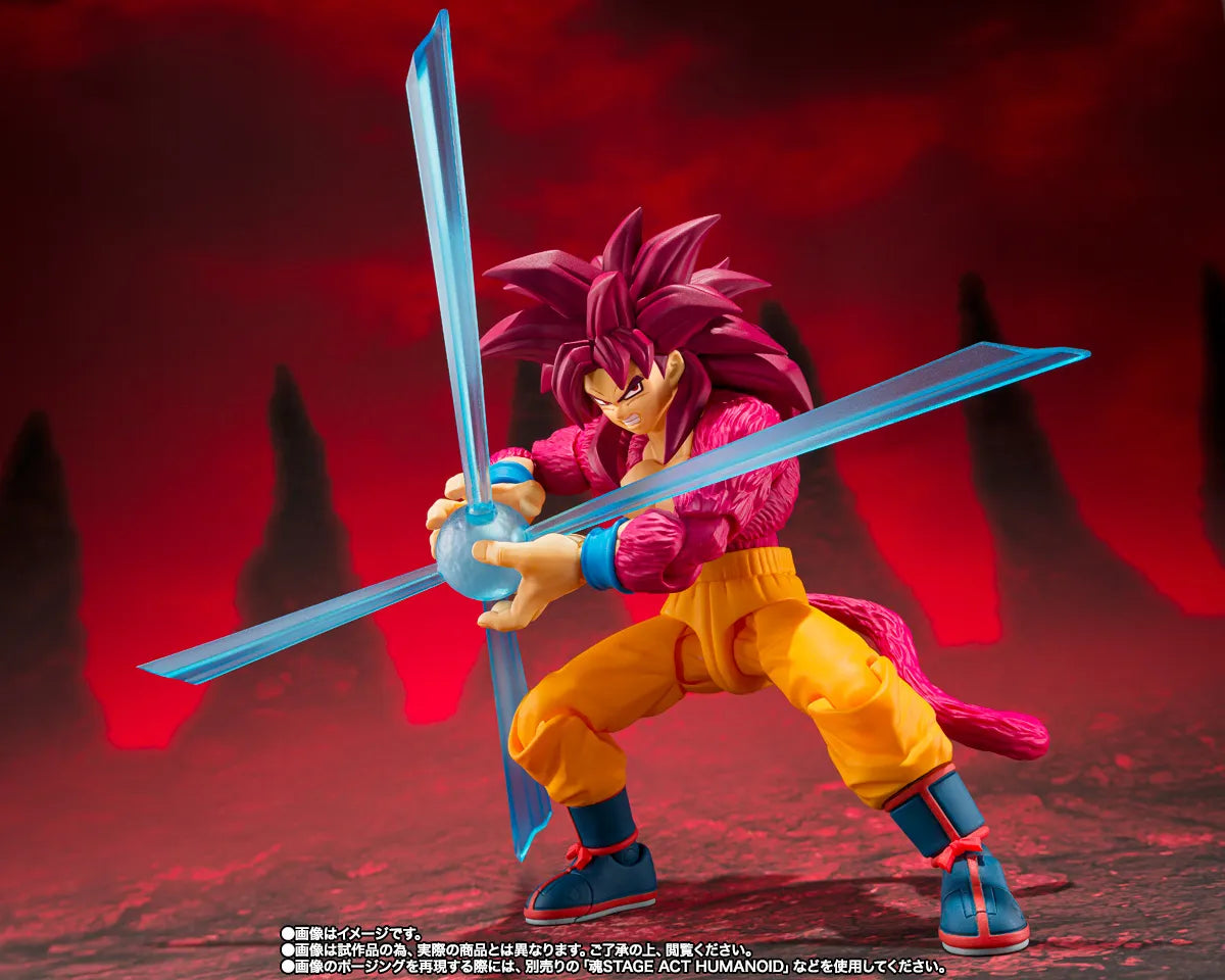 SH FIGUARTS DRAGON BALL DAIMA SON GOKU SUPER SAIYAN 4