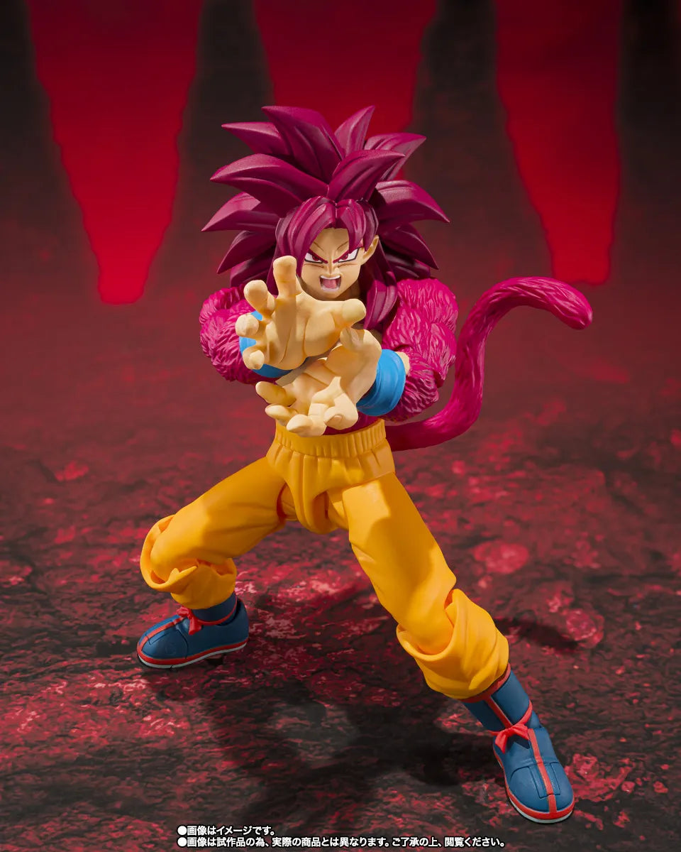 SH FIGUARTS DRAGON BALL DAIMA SON GOKU SUPER SAIYAN 4