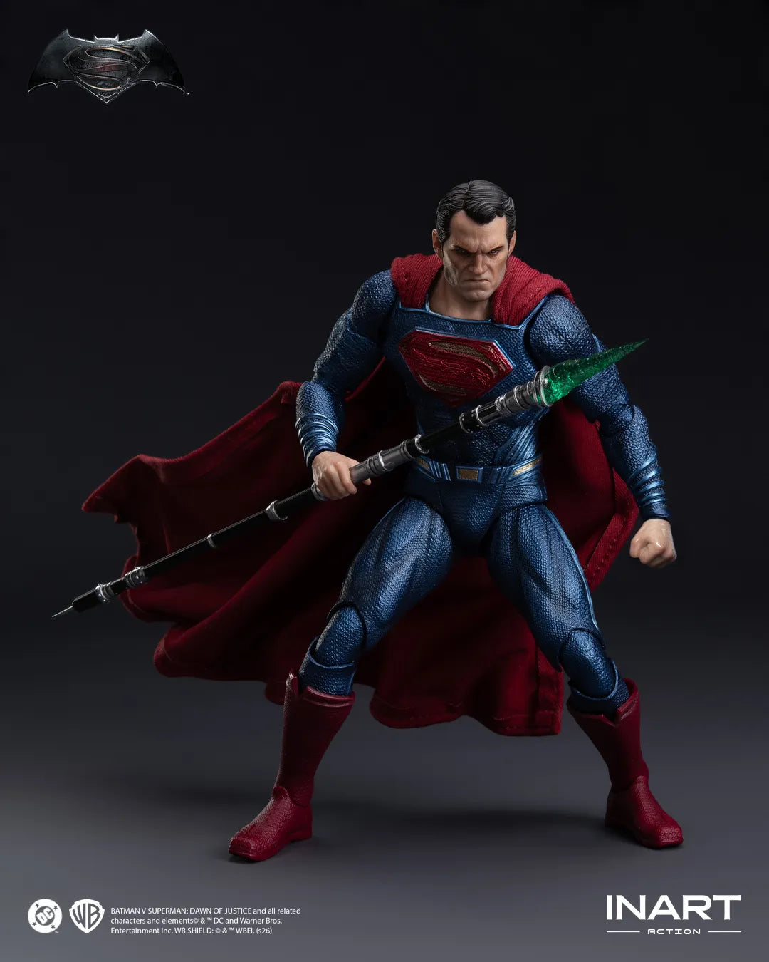 Inart Dawn Of Justice Superman 1/12 Action Figure