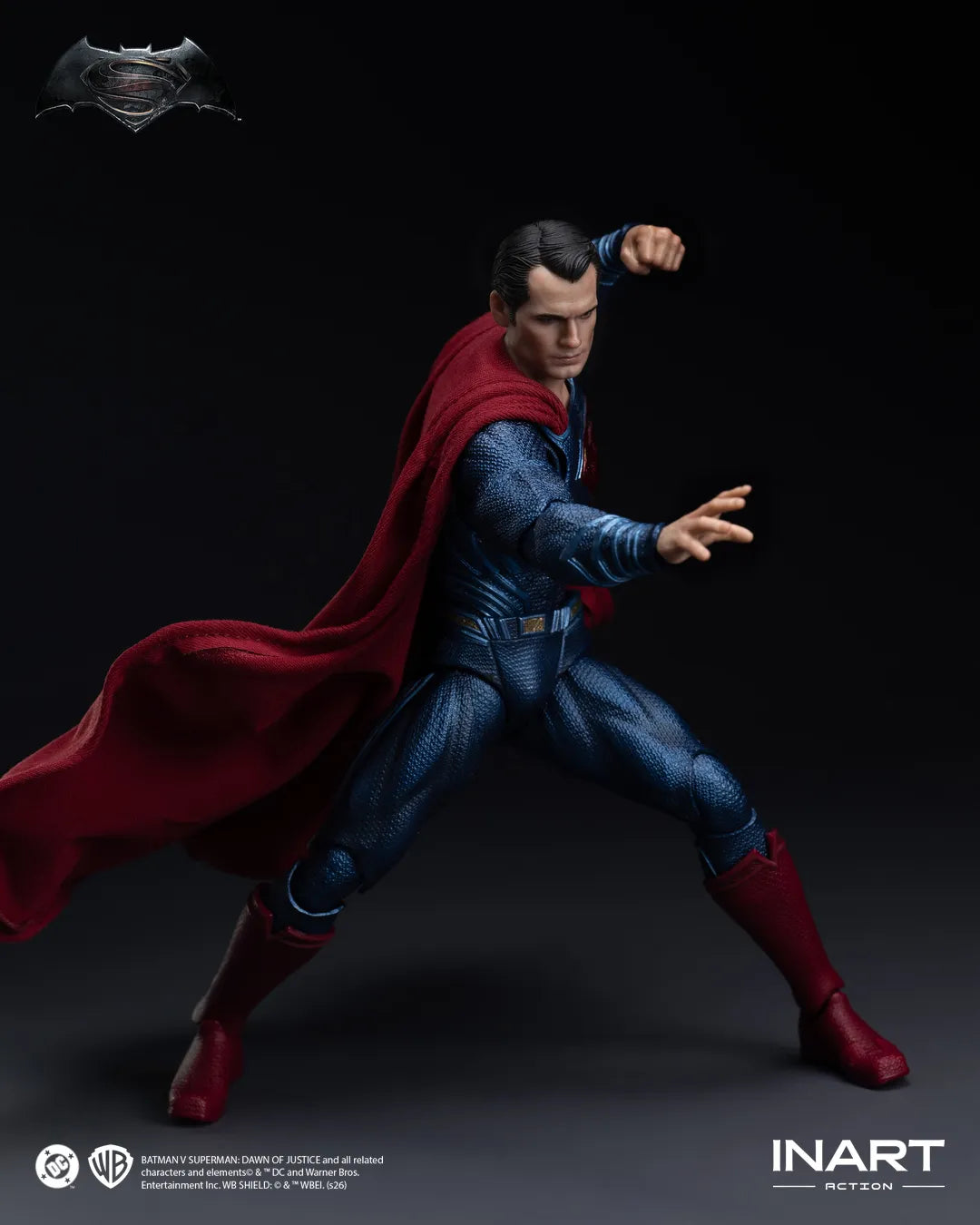 Inart Dawn Of Justice Superman 1/12 Action Figure