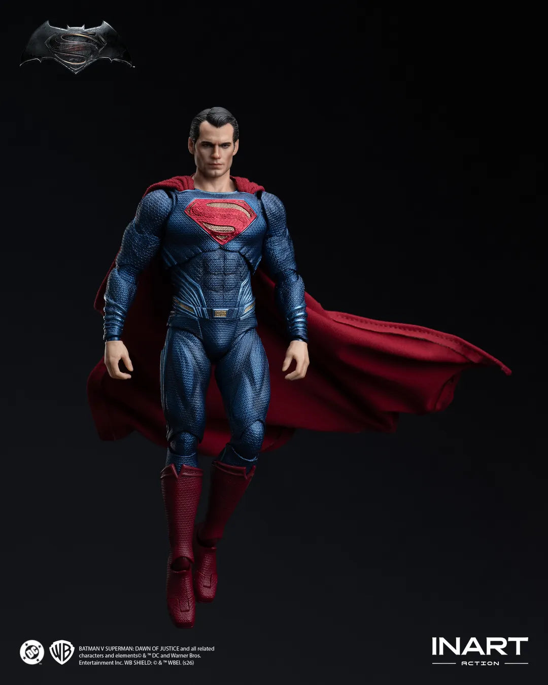 Inart Dawn Of Justice Superman 1/12 Action Figure