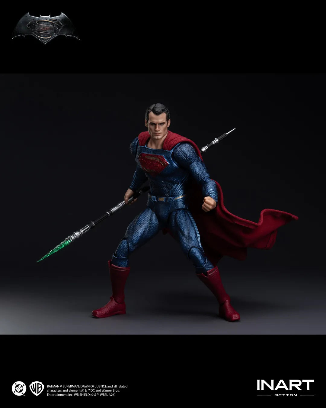 Inart Dawn Of Justice Superman 1/12 Action Figure
