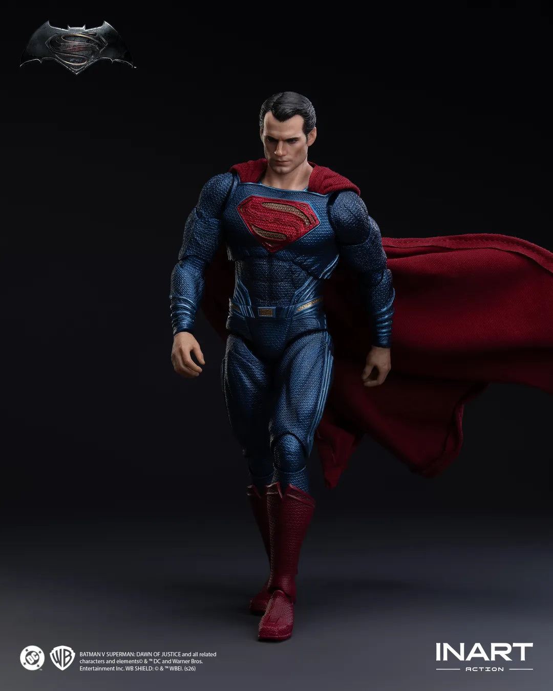 Inart Dawn Of Justice Superman 1/12 Action Figure