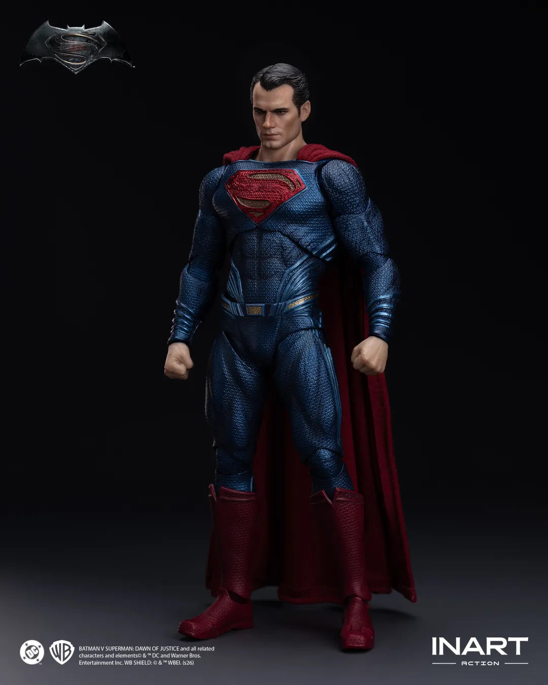 Inart Dawn Of Justice Superman 1/12 Action Figure