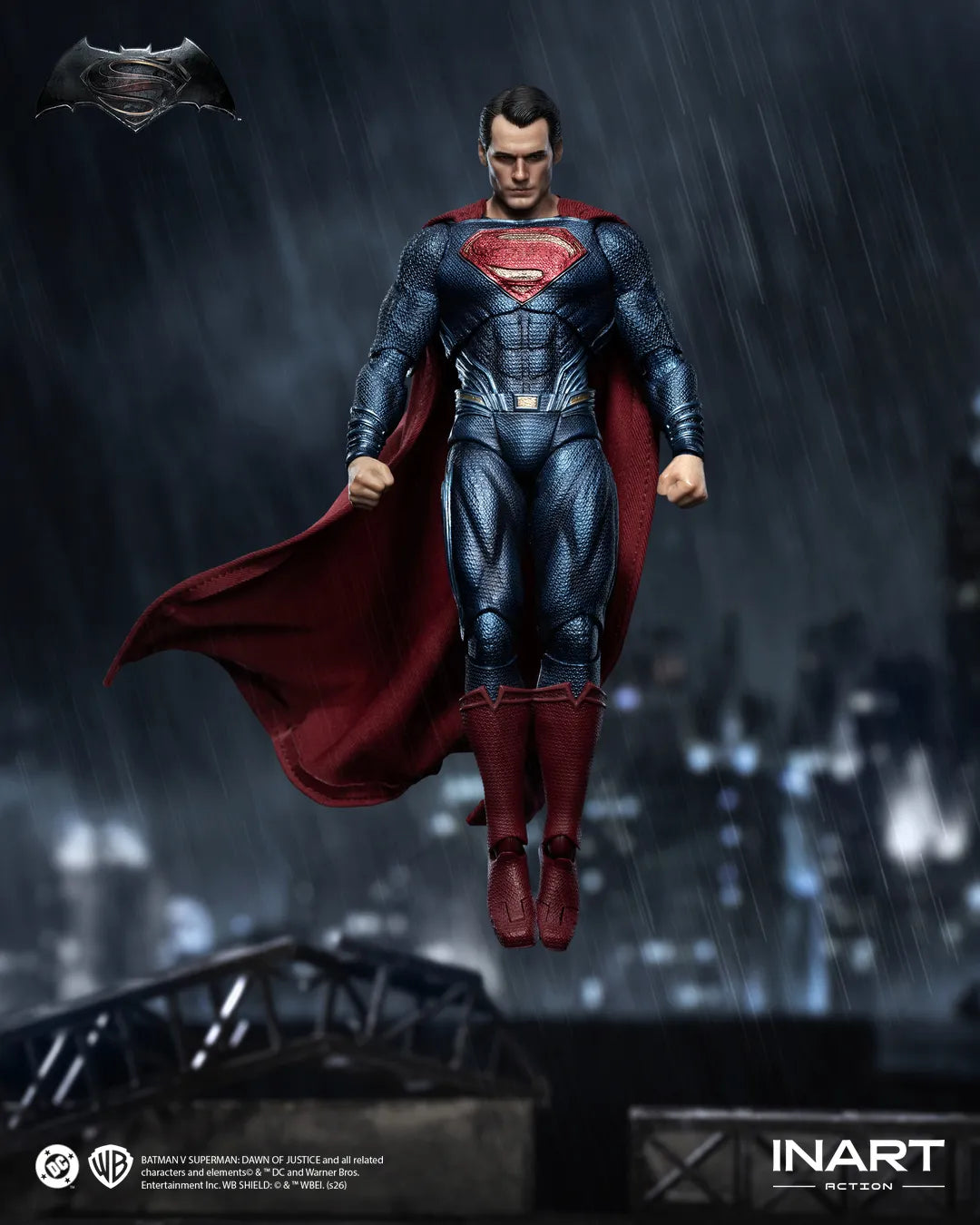 Inart Dawn Of Justice Superman 1/12 Action Figure