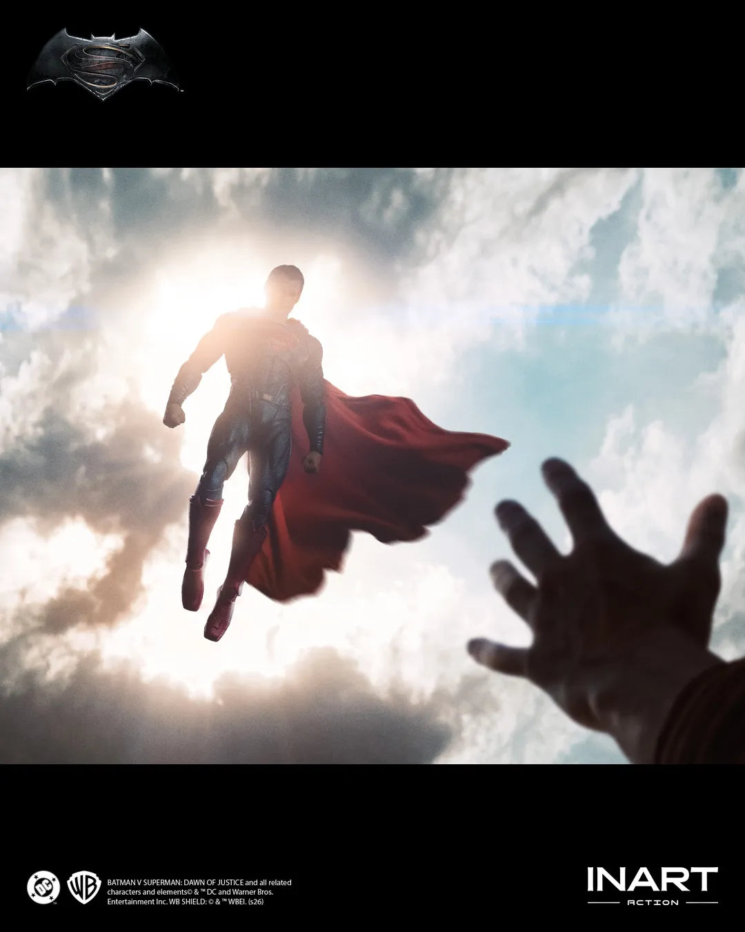 Inart Dawn Of Justice Superman 1/12 Action Figure