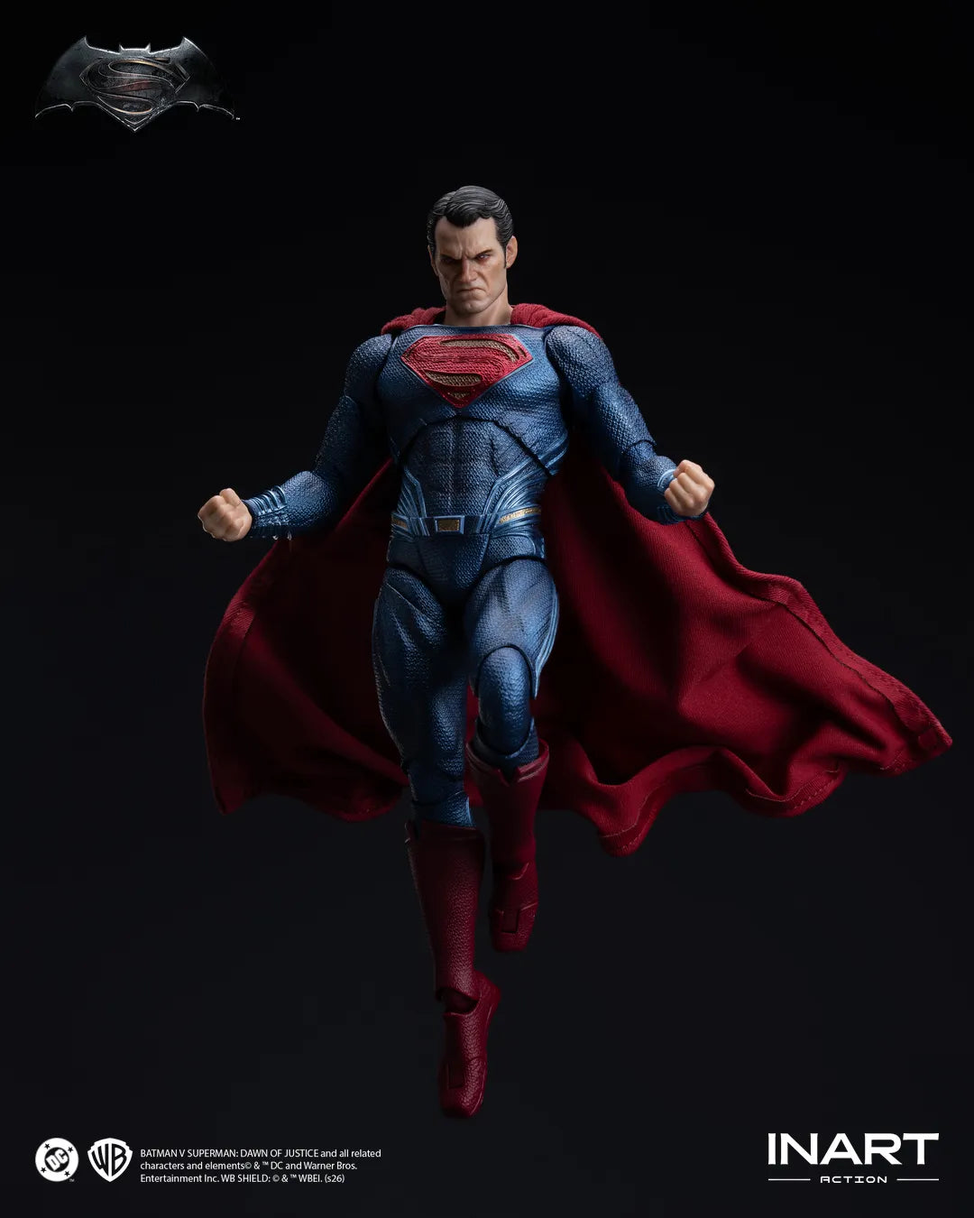 Inart Dawn Of Justice Superman 1/12 Action Figure