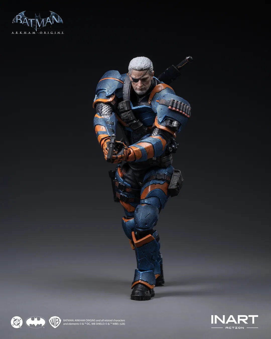 Inart Batman Arkham Origins Deathstroke 1/12 Action Figure