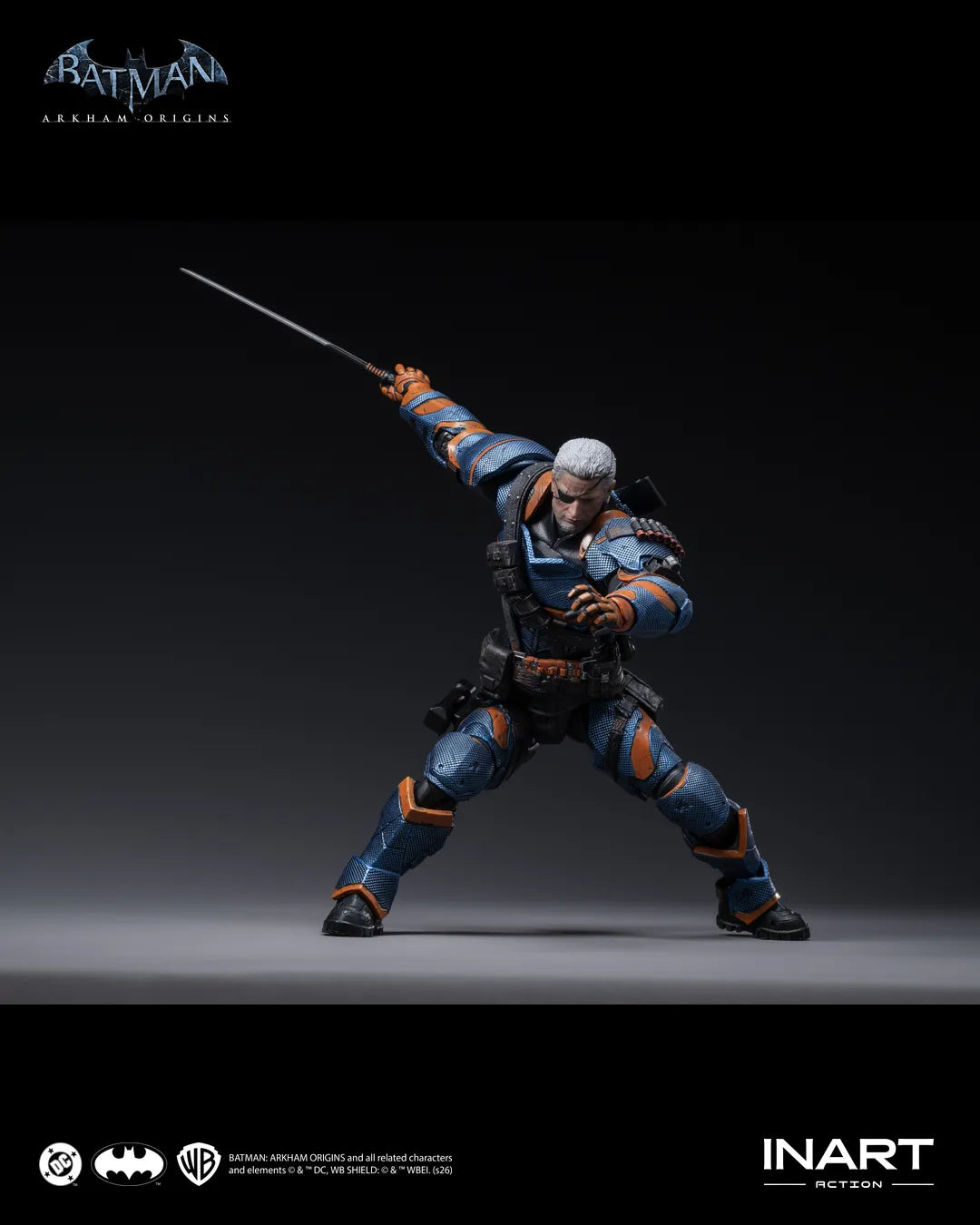 Inart Batman Arkham Origins Deathstroke 1/12 Action Figure
