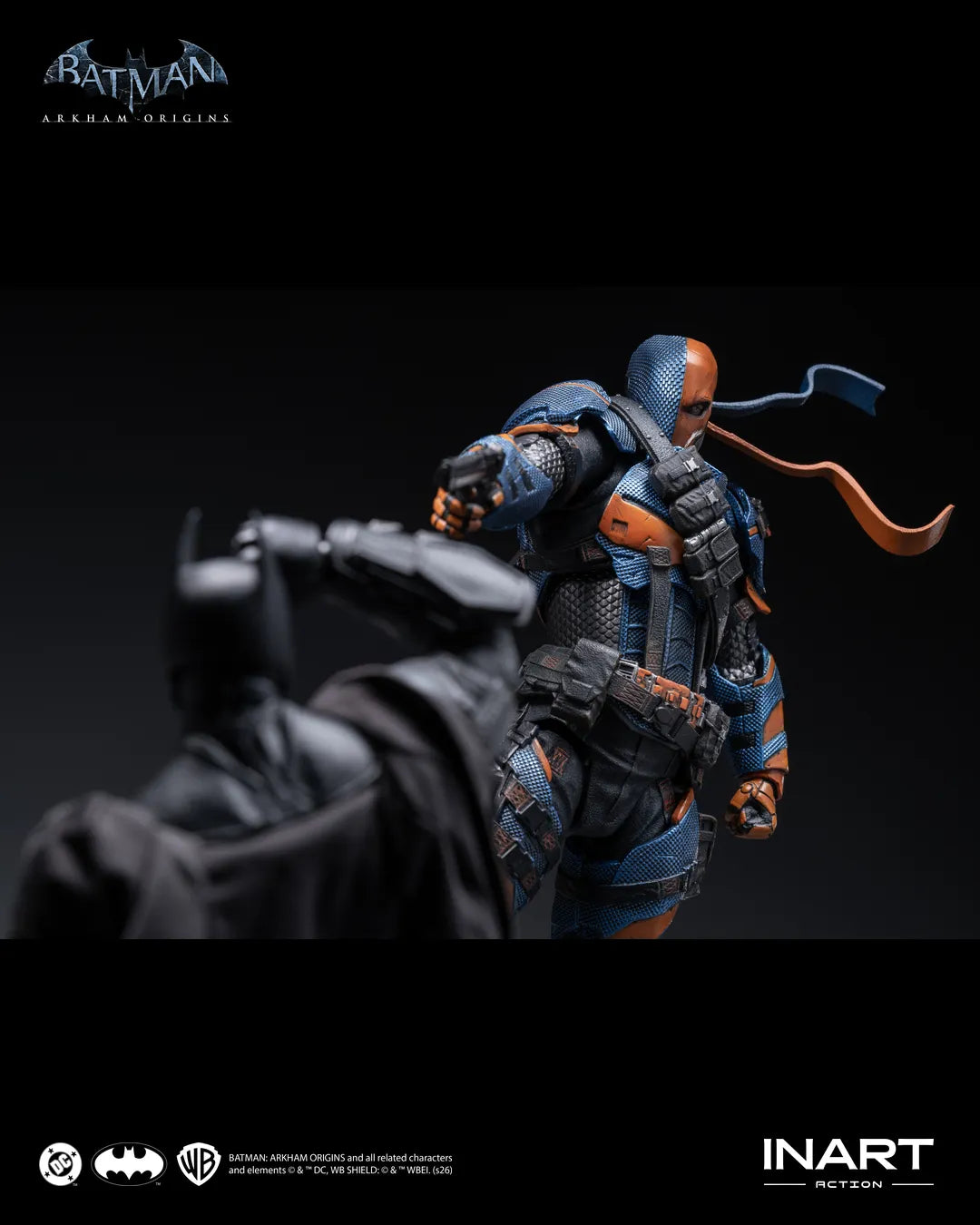 Inart Batman Arkham Origins Deathstroke 1/12 Action Figure