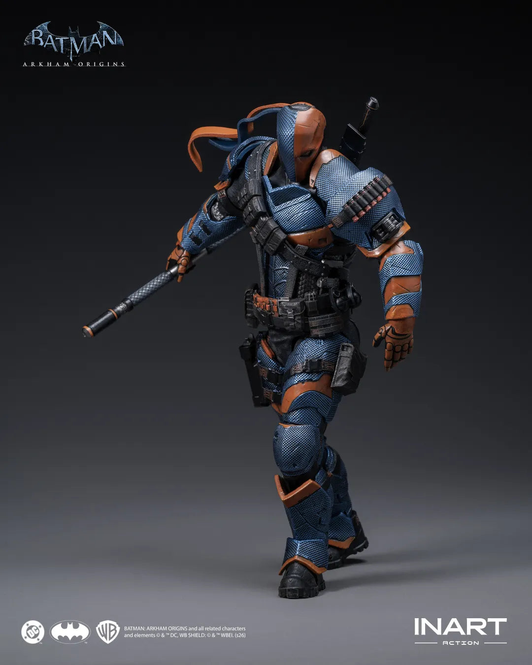 Inart Batman Arkham Origins Deathstroke 1/12 Action Figure