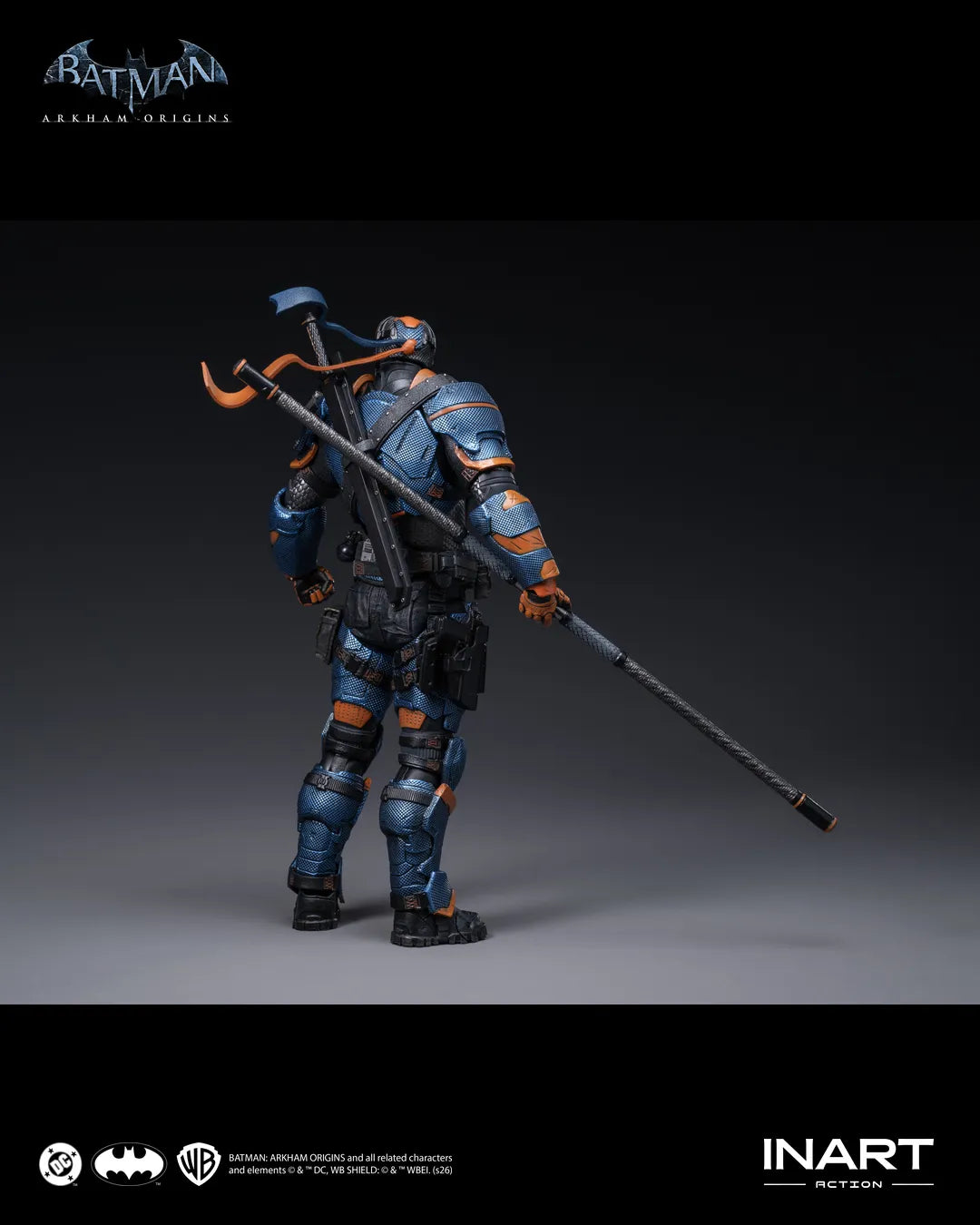 Inart Batman Arkham Origins Deathstroke 1/12 Action Figure