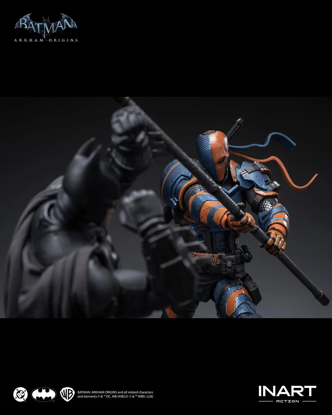 Inart Batman Arkham Origins Deathstroke 1/12 Action Figure