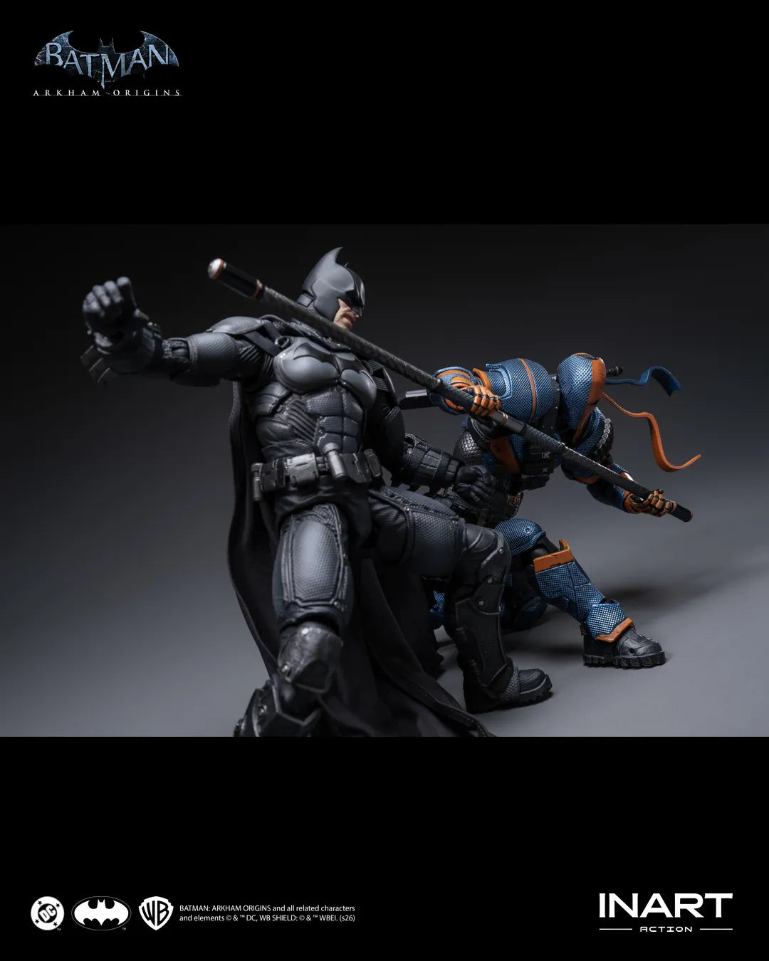 Inart Batman Arkham Origins Deathstroke 1/12 Action Figure