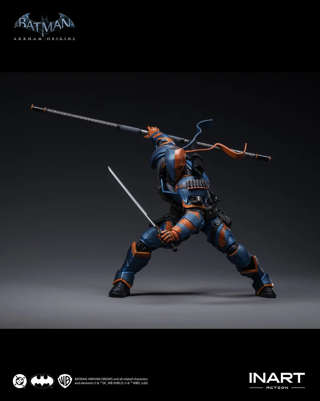 Inart Batman Arkham Origins Deathstroke 1/12 Action Figure