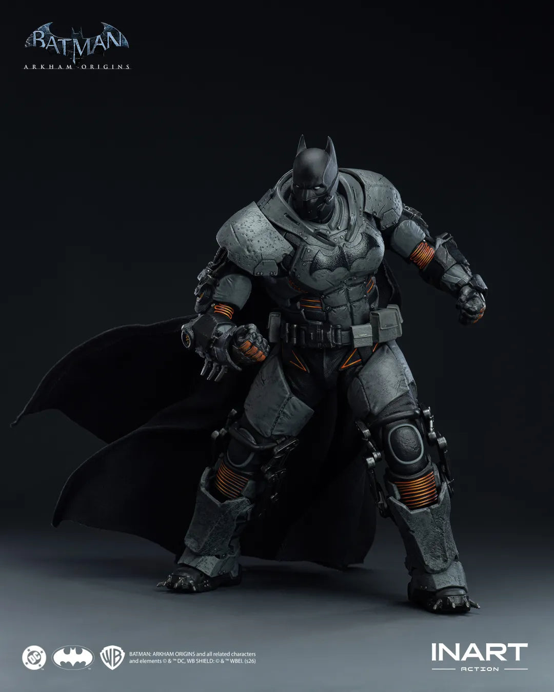 Inart Batman Arkham Origins Batman (xe Suit) 1/12 Action Figure