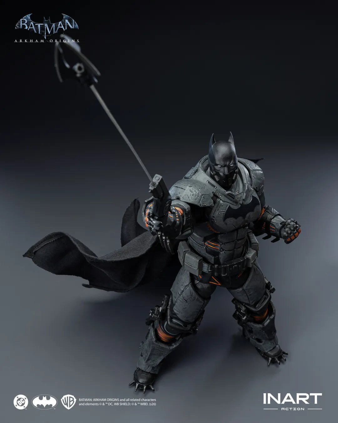 Inart Batman Arkham Origins Batman (xe Suit) 1/12 Action Figure