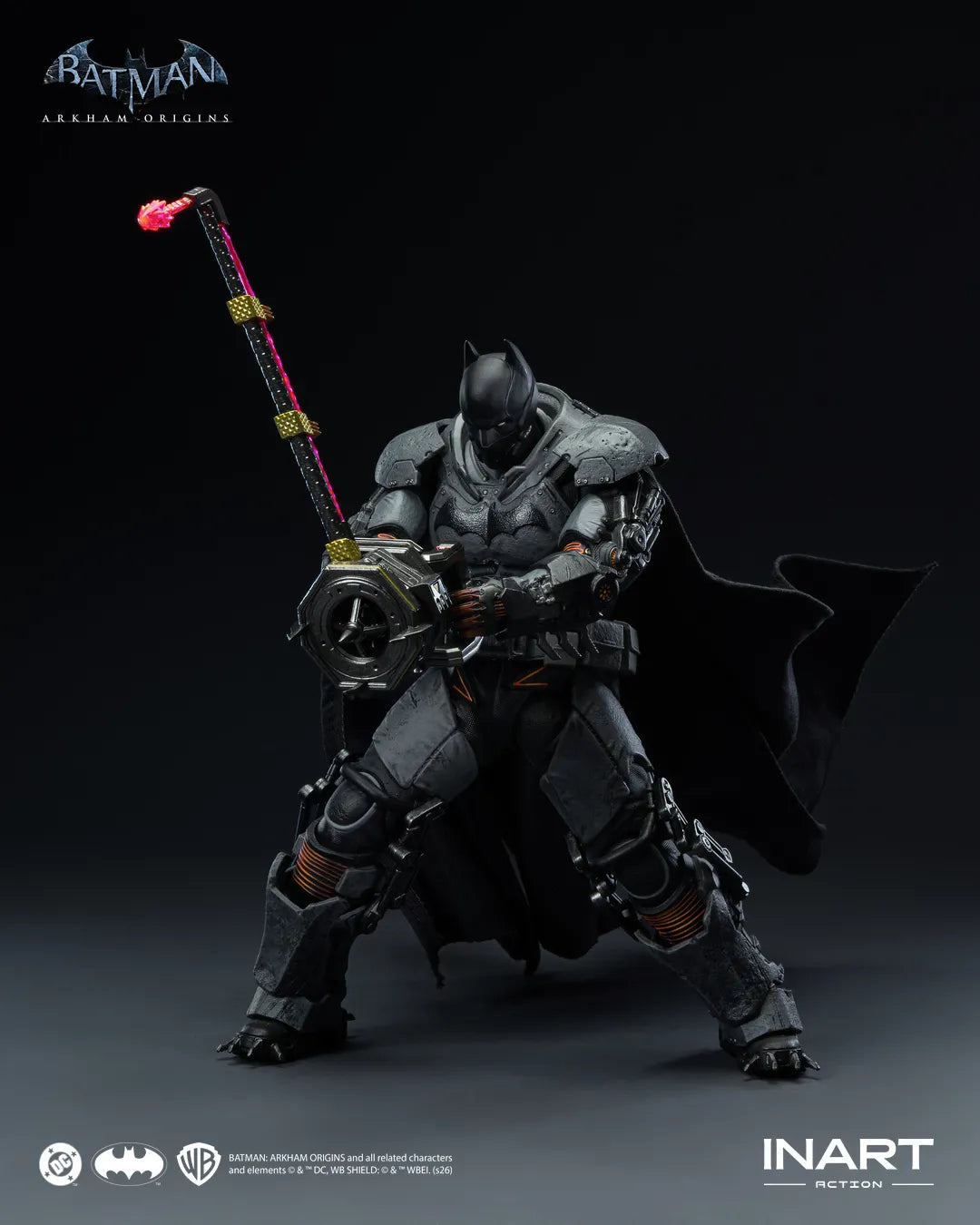 Inart Batman Arkham Origins Batman (xe Suit) 1/12 Action Figure