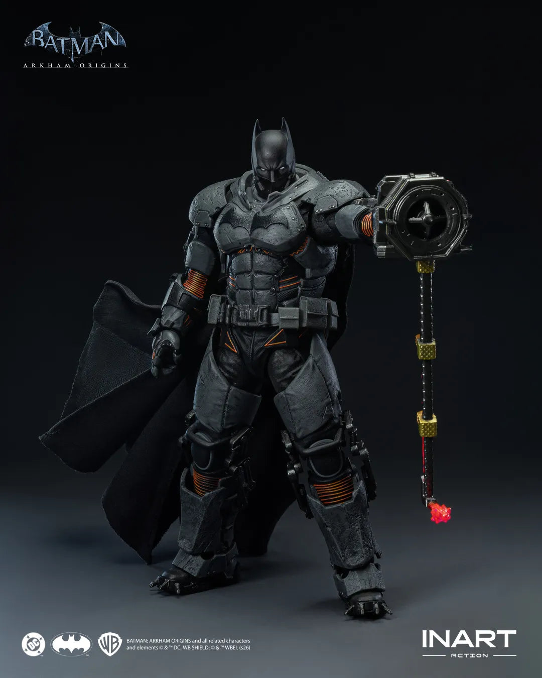 Inart Batman Arkham Origins Batman (xe Suit) 1/12 Action Figure