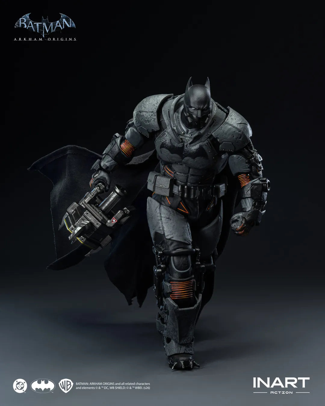 Inart Batman Arkham Origins Batman (xe Suit) 1/12 Action Figure