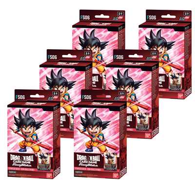 Starter Deck Display FS-06 (6 Mazos) Inglés - DBSCG Fusion World