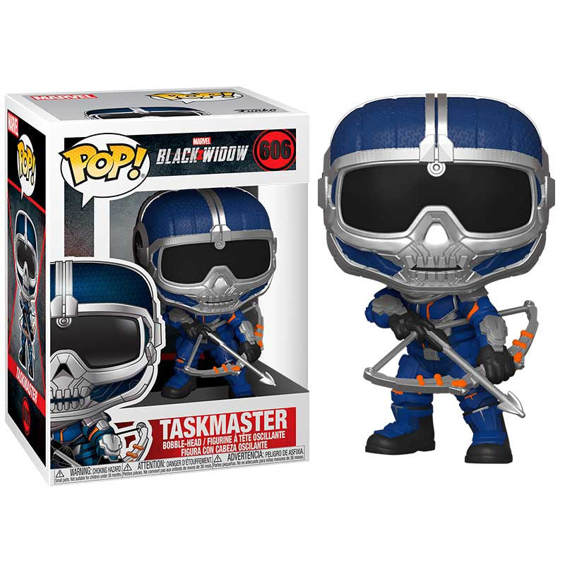 FUNKO POP MARVEL VIUDA NEGRA TASKMASTER CON ARCO 46685