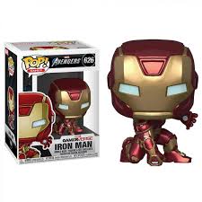 Funko pop marvel vengadores videojuego iron man traje stark tech 47756