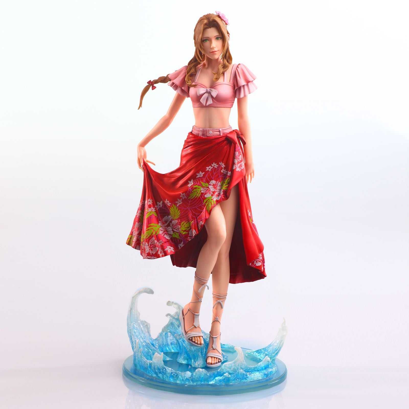 AERIS GAINSBOROUGH SWIMSUIT VERSION FIGURA 26 CM FINAL FANTASY VII REBIRTH STATIC ARTS
