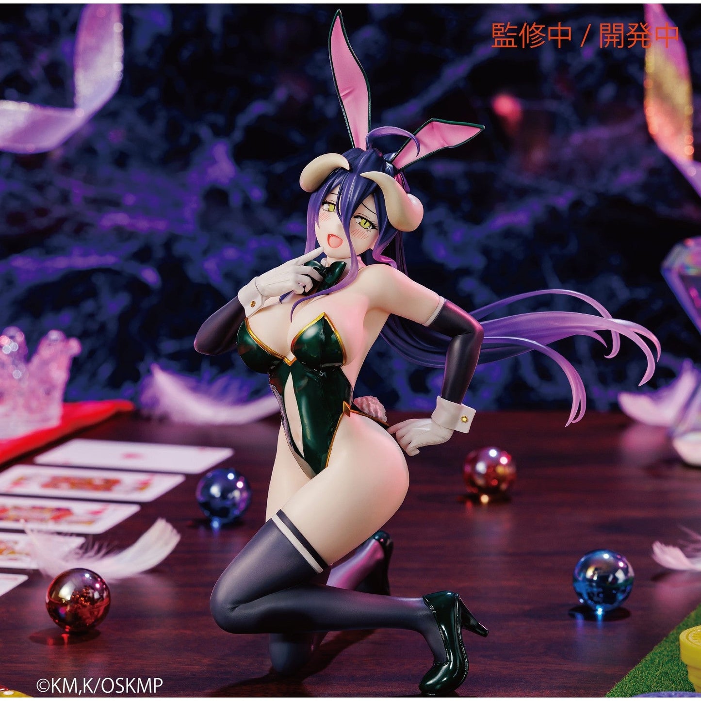  ALBEDO BUNNY VERSION ESTATUA 19 CM OVERLORD ONE-SEVENTH CARAT 1/7 SCALE
