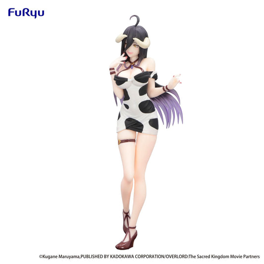 ALBEDO MINI DRESS COW PATTERN VERSION FIGURA 21 CM OVERLORD TRIO-TRY-IT
