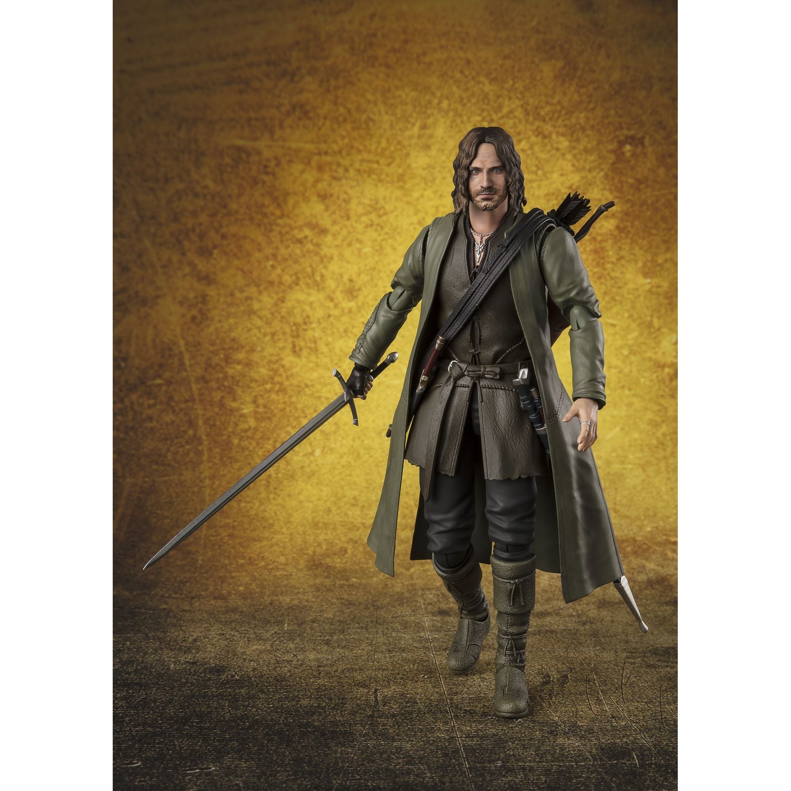 ARAGORN FIGURA 15,5 CM THE LORD OF THE RINGS: THE FELLOWSHIP OF THE RING SH FIGUARTS