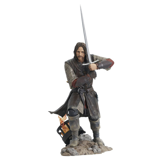 ARAGORN PVC DIORAMA 25 CM THE LORD OF THE RINGS GALLERY RE-RUN
