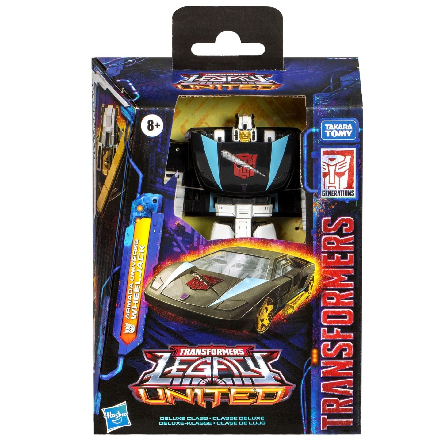 ARMADA UNIVERSE WHEELJACK DELUXE CLASS FIG.  14 CM TRANSFORMERS GENERATIONS LEGACY UNITED 