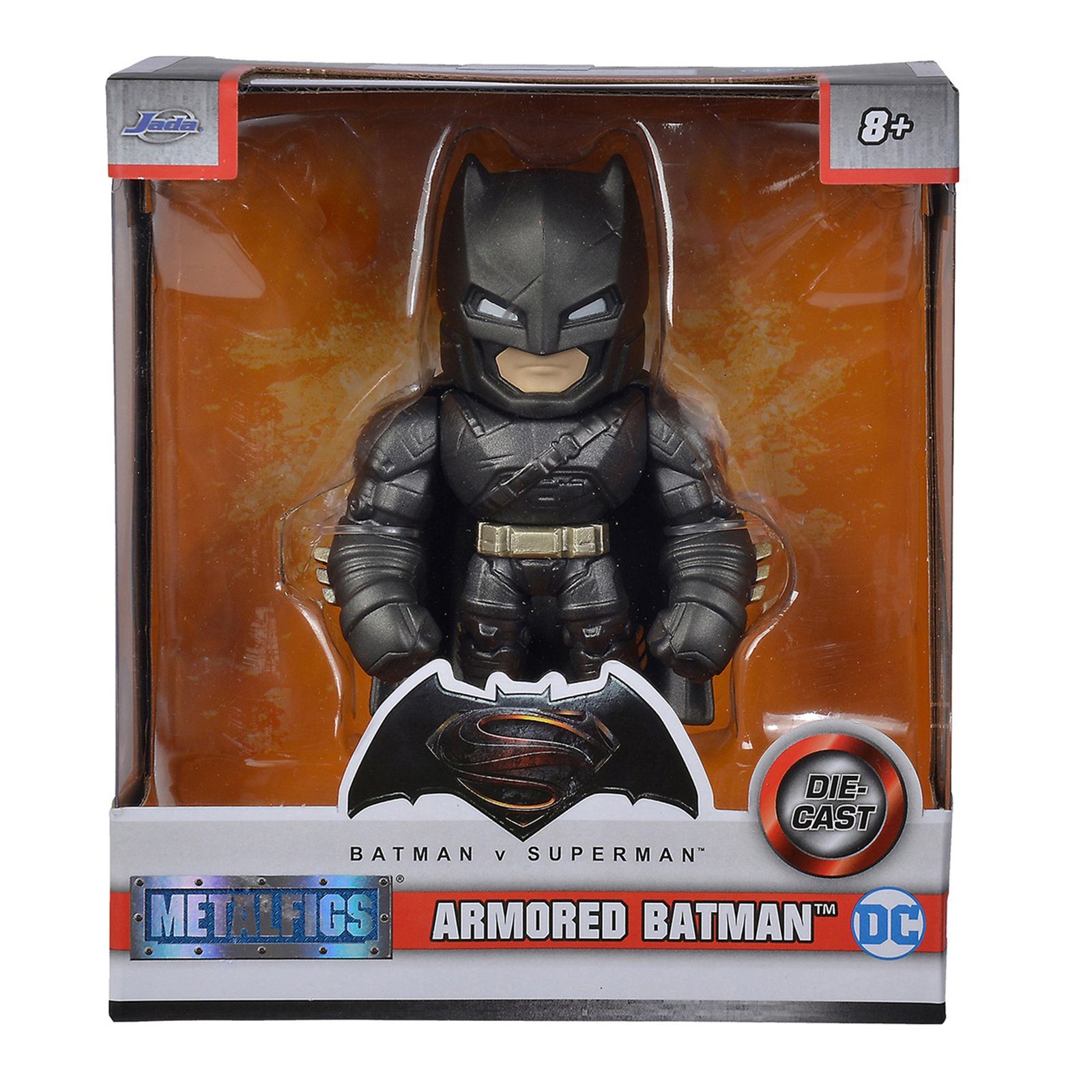 ARMORED BATMAN FIGURA 10 CM BATMAN VS SUPERMAN DC UNIVERSE METALFIGS