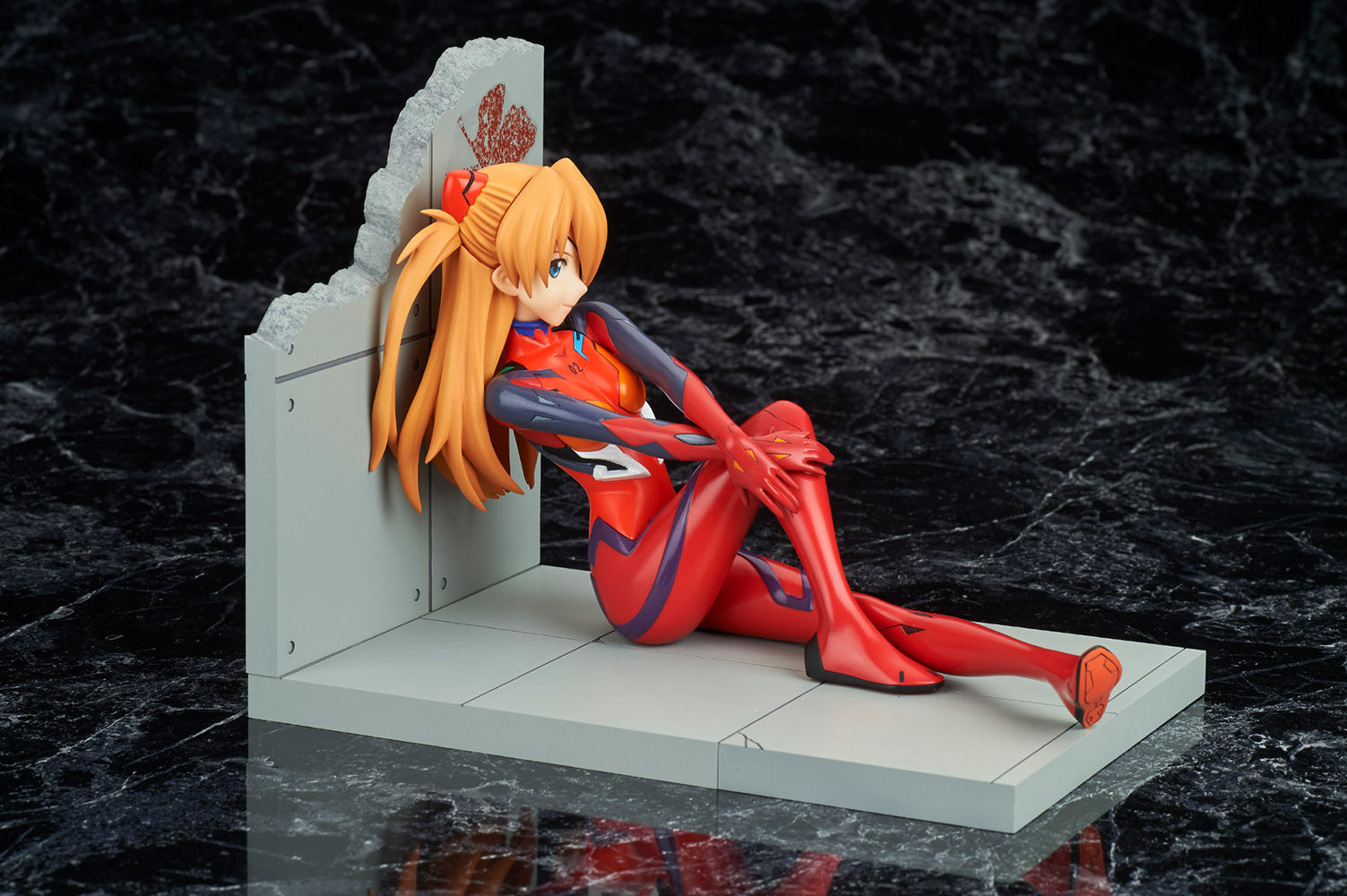 ASUKA SHIKINAMI LANGLEY PLUGSUIT VERSION NEW MOVIE EDITION FIGURA 11,5 CM REBUILD OF EVANGELION