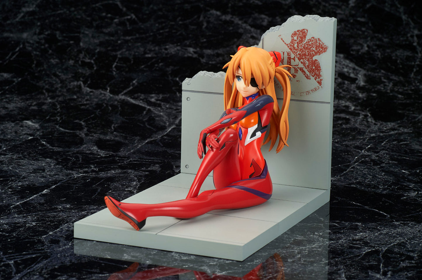 ASUKA SHIKINAMI LANGLEY PLUGSUIT VERSION NEW MOVIE EDITION FIGURA 11,5 CM REBUILD OF EVANGELION