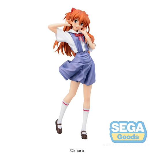 ASUKA UNIFORM VERSION FIGURA 21 CM REBUILD OF EVANGELION XSTELLAR