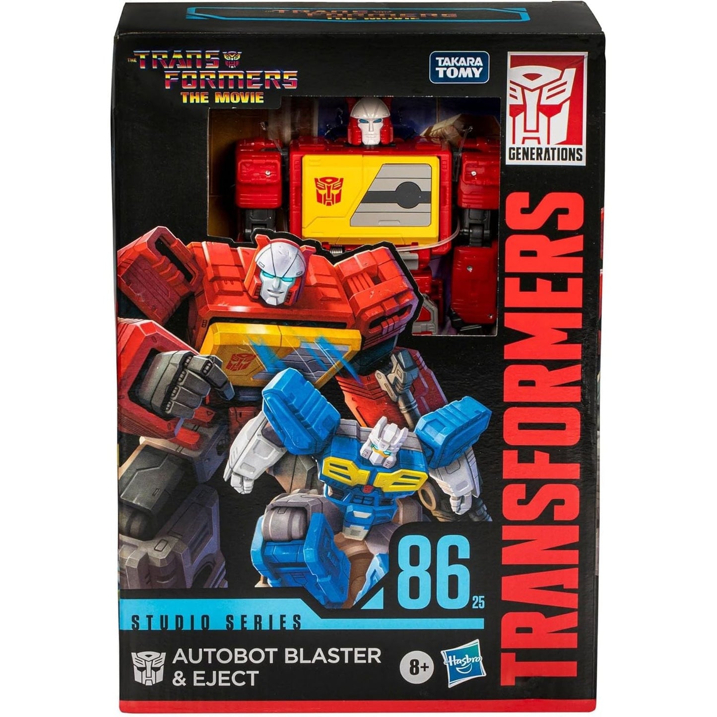 AUTOBOT BLASTER & EJECT VOYAGER CLASS SET FIG. 16,5 CM TRANSFORMERS: THE MOVIE STUDIO SERIES 