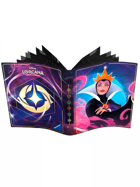 Álbum 10 páginas Evil Queen - Into the Inklands - Disney Lorcana TCG