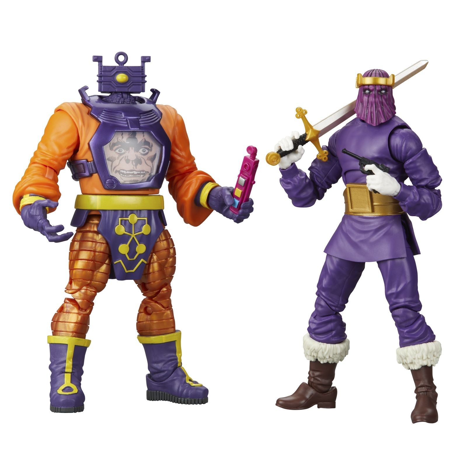 BARON ZEMO & ARNIM ZOLA SET 2 FIG. 15 CM CAPTAIN AMERICA MARVEL LEGENDS SERIES