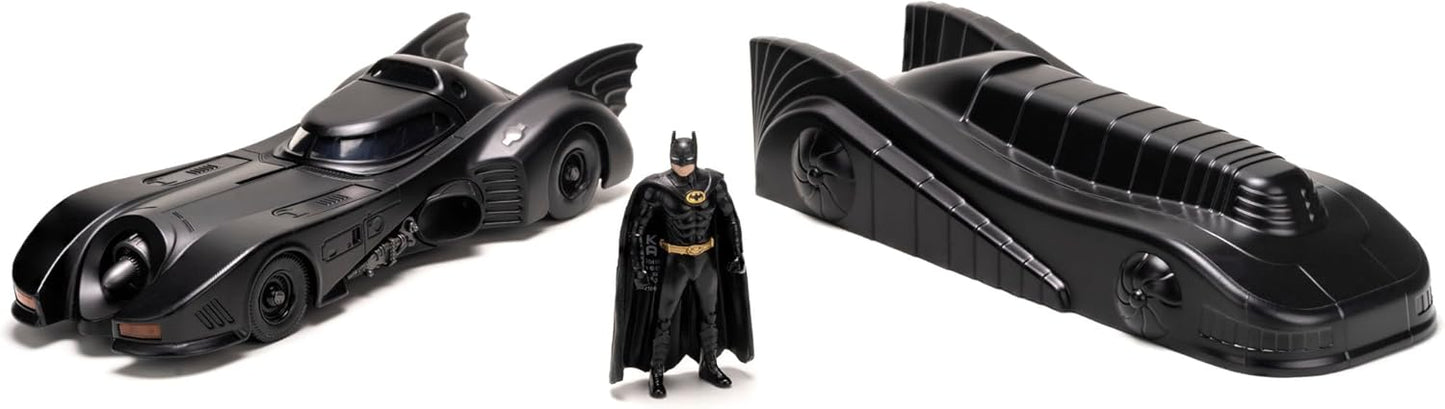 BATMAN & ARMORED BATMOBILE 1989 LIMITED EDITION SET 1/24 SCALE DC UNIVERSE