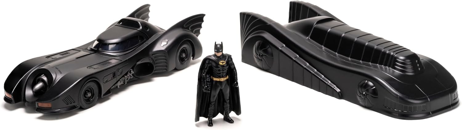 BATMAN & ARMORED BATMOBILE 1989 LIMITED EDITION SET 1/24 SCALE DC UNIVERSE