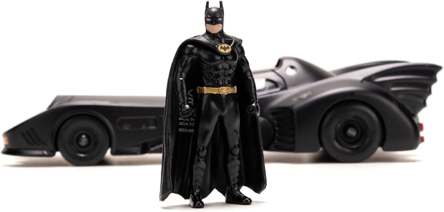 BATMAN & ARMORED BATMOBILE 1989 LIMITED EDITION SET 1/24 SCALE DC UNIVERSE