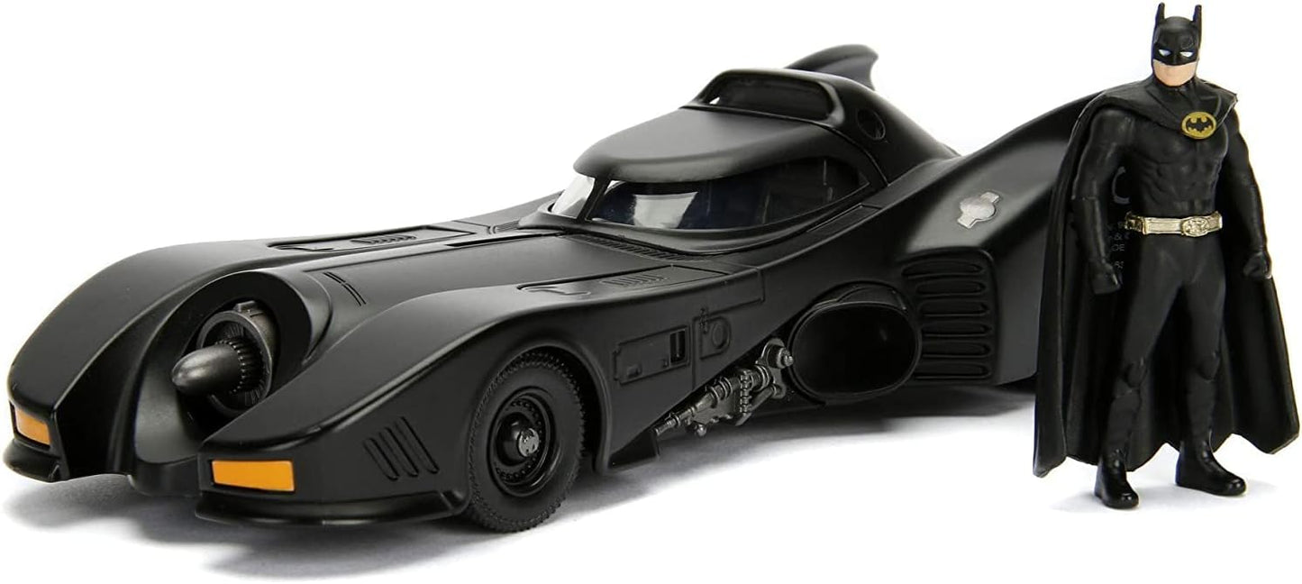 BATMAN & BATMOBILE 1989 SET 1/24 SCALE DC UNIVERSE 