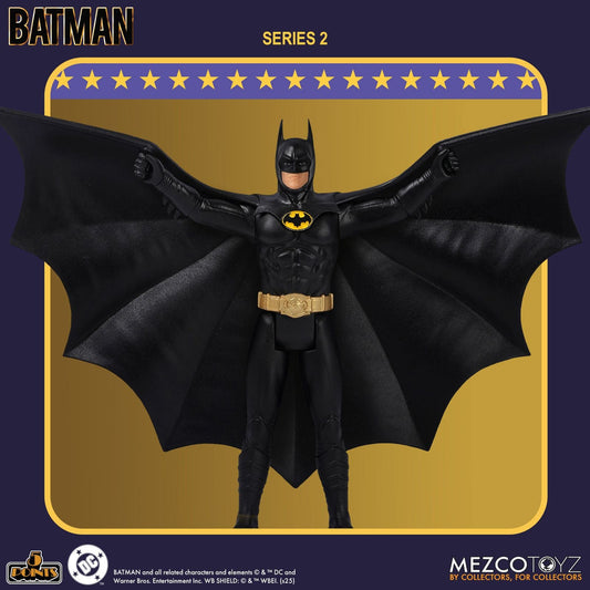 BATMAN CAPE GLIDE VERSION FIGURA 9,5 CM DC UNIVERSE BATMAN (1989) SERIES 2 5 POINTS