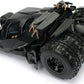 BATMAN & DARK KNIGHT BATMOBILE 2008 SET 1/24 SCALE DC UNIVERSE 