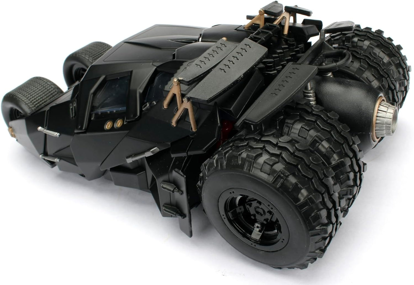 BATMAN & DARK KNIGHT BATMOBILE 2008 SET 1/24 SCALE DC UNIVERSE 