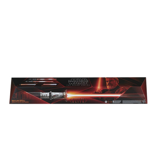 BAYLAN SKOLL FORCE FX ELITE LIGHTSABER REPLICA STAR WARS: AHSOKA THE BLACK SERIES