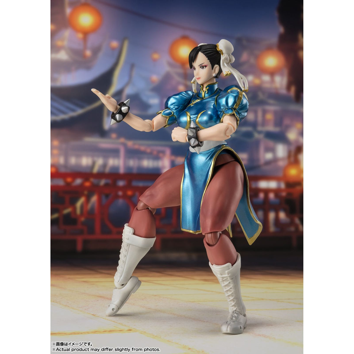 CHUN-LI OUTFIT 2 VER. FIG. 14,5 CM STREET FIGHTER SERIES SH FIGUARTS - Z POP Toys