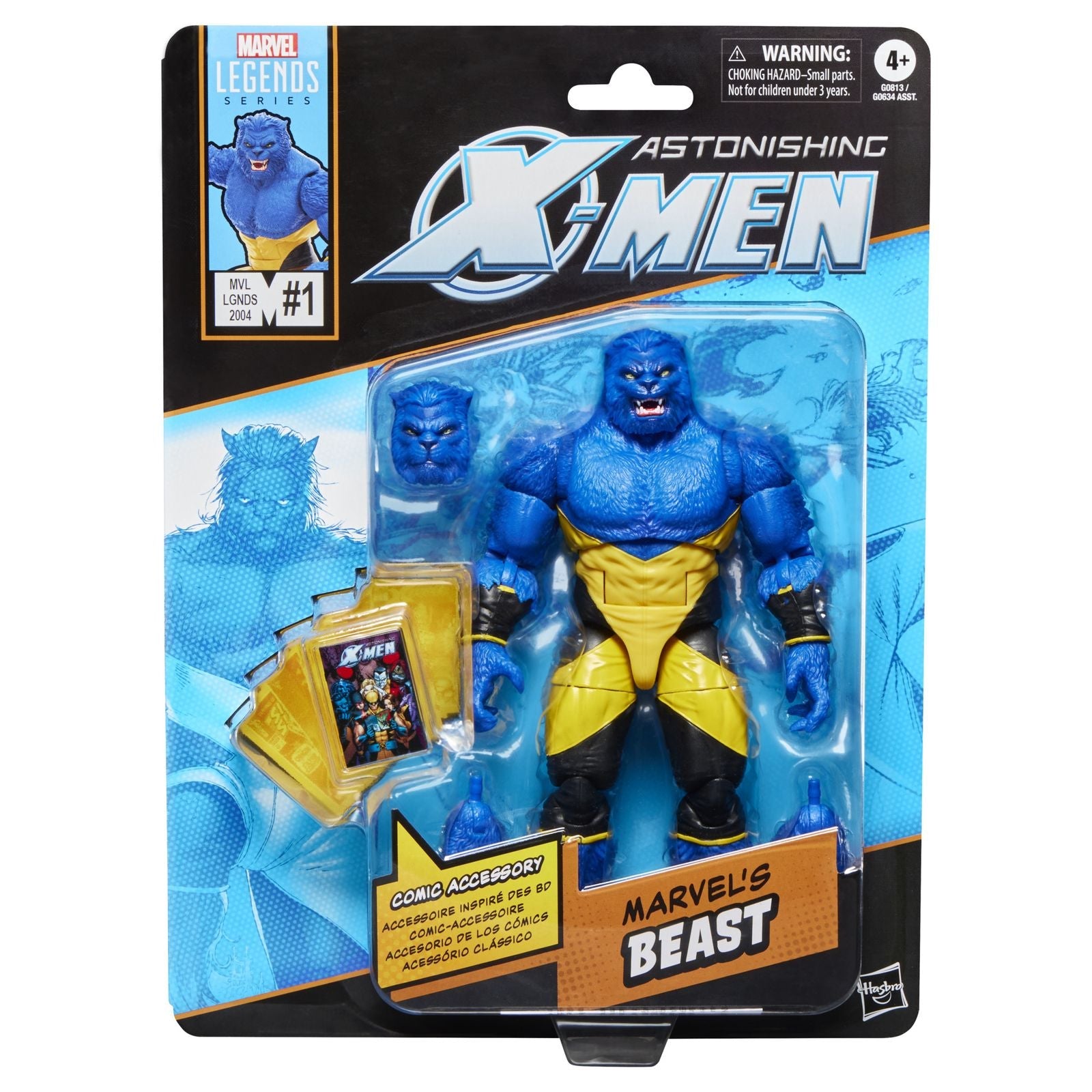 BEAST FIGURA 15 CM ASTONISHING X-MEN MARVEL LEGENDS SERIES